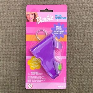 VTG Barbie wedge sandal pencil sharpener keychain